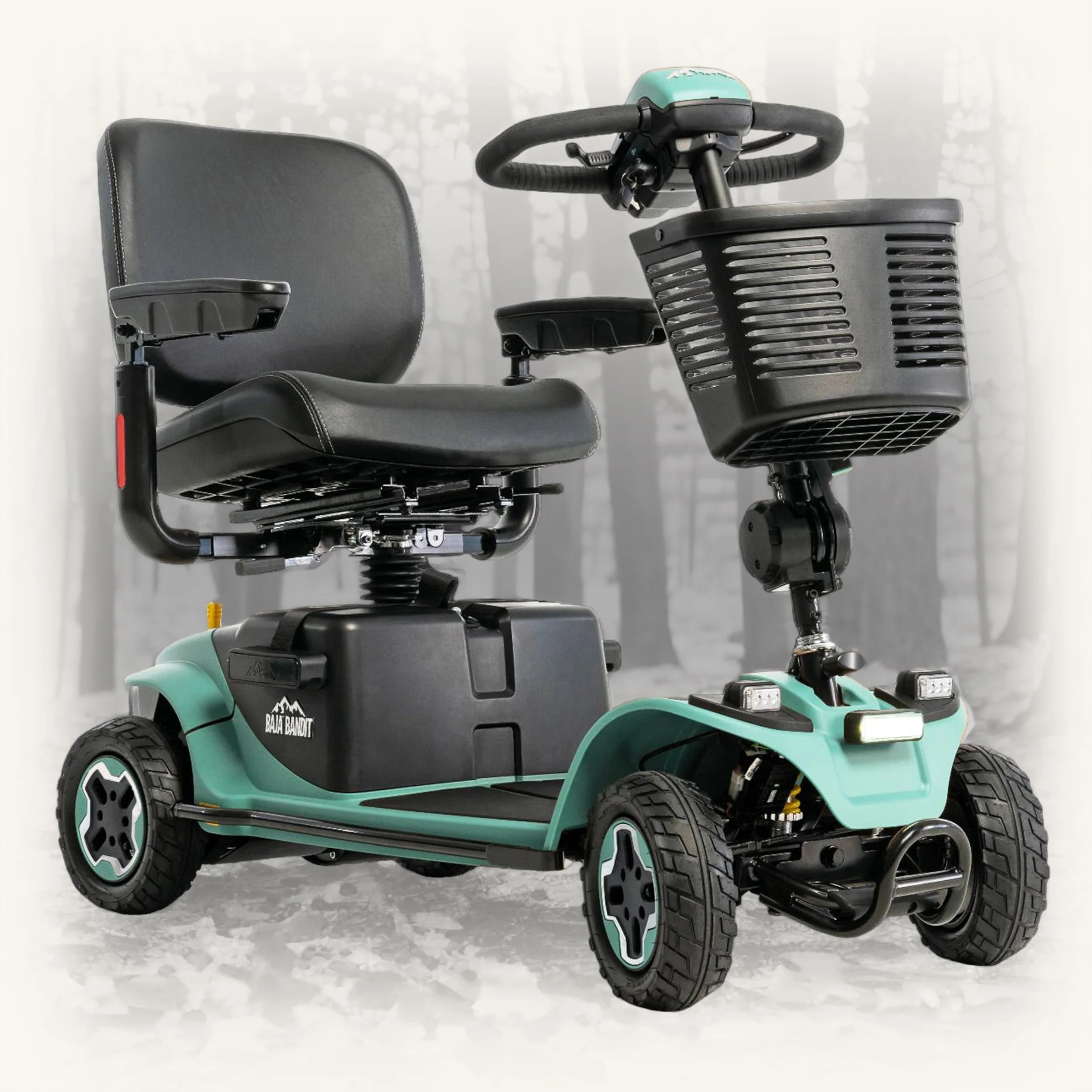 The Baja Bandit - On & Off-Road Lithium 8mph Boot Scooter - Image 6