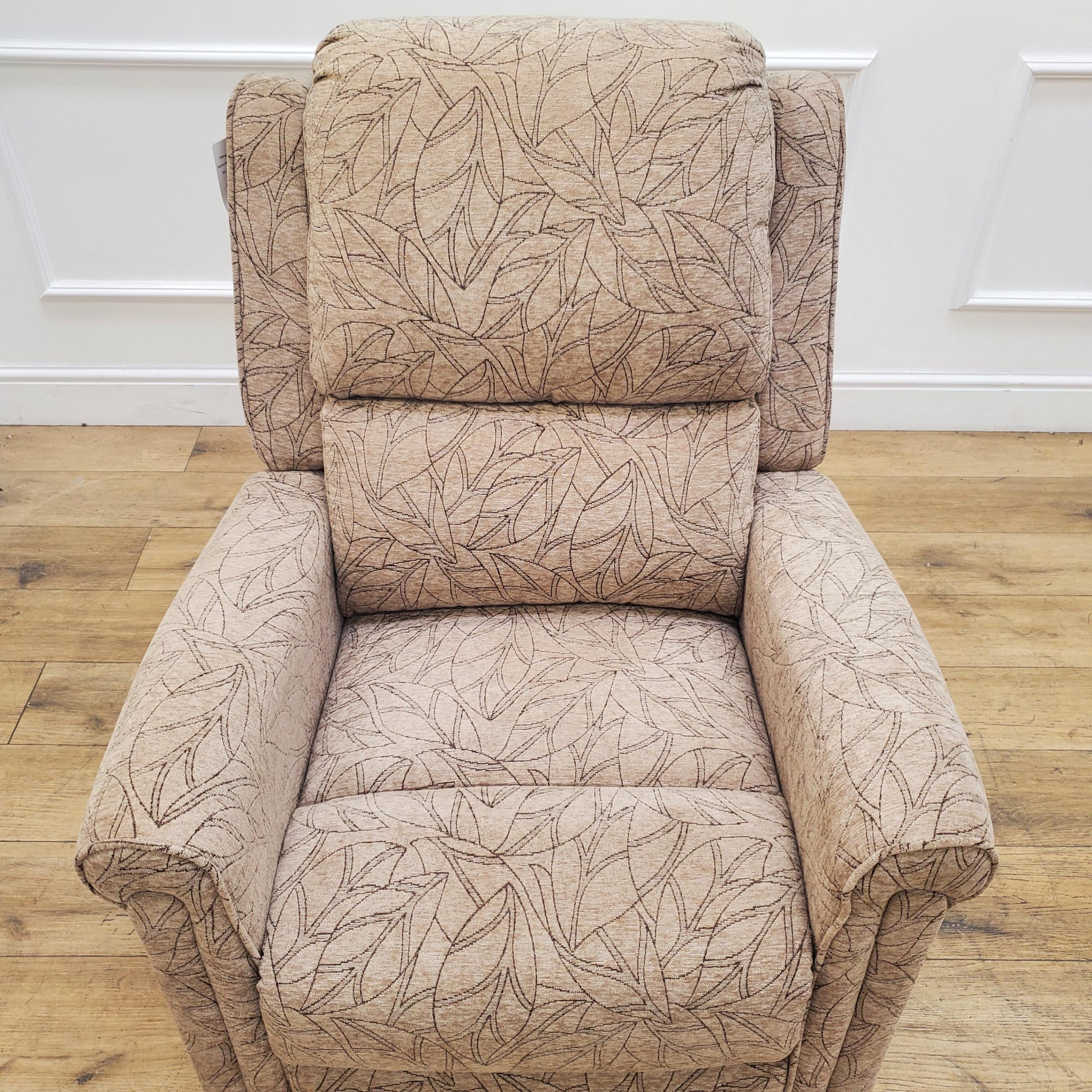CLEARANCE The Bourne - Dual Motor Riser Recliner - Latte CLEARANCE-2502 - Image 4