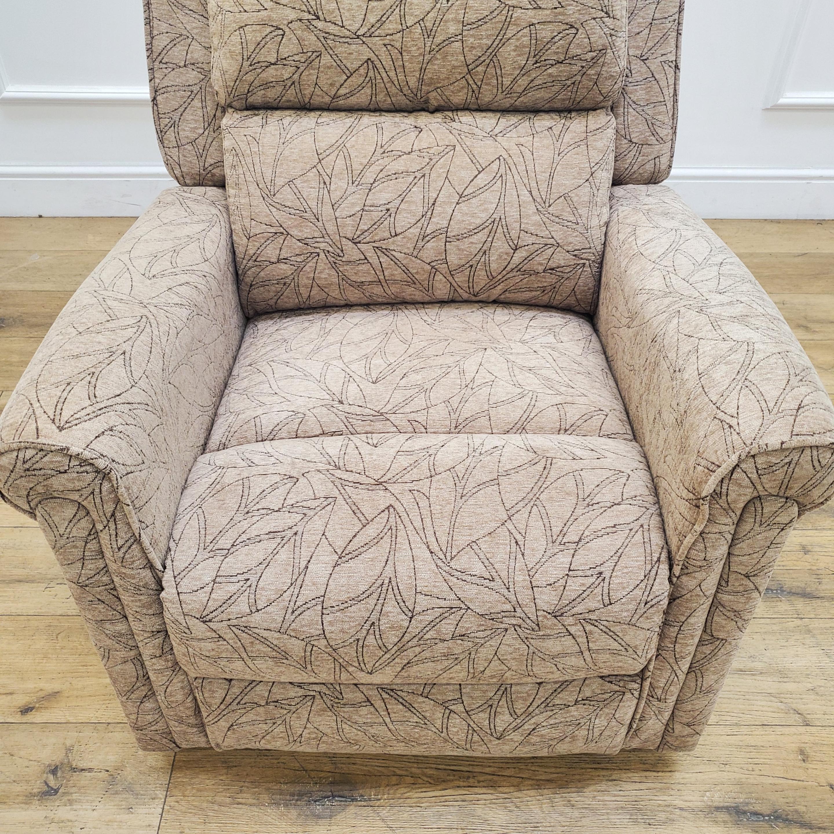 CLEARANCE The Bourne - Dual Motor Riser Recliner - Latte CLEARANCE-2502 - Image 5