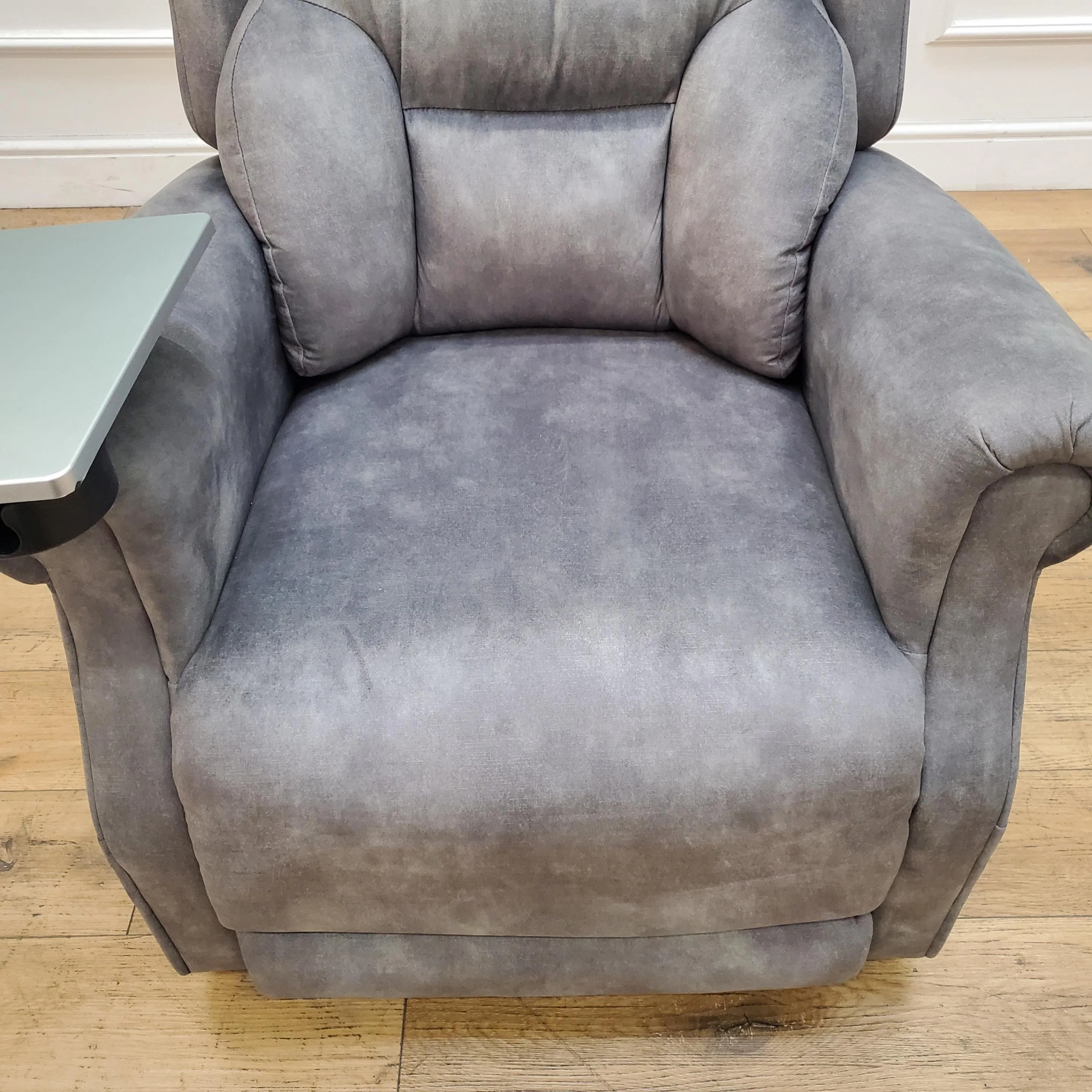 CLEARANCE The Highgrove - Luxury 4-Motor Riser Recliner - Palladium Grey CLEARANCE-2692 - Image 5