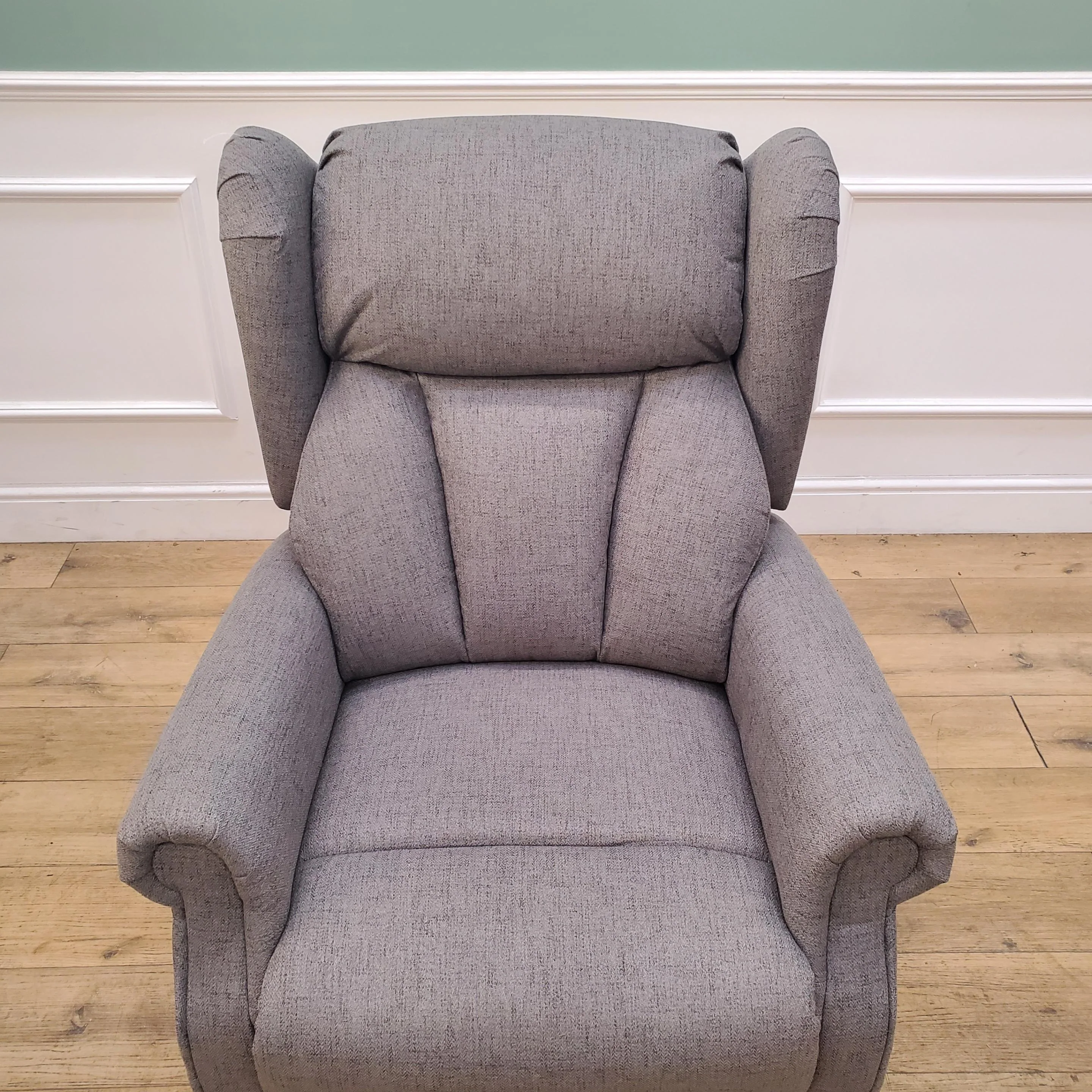 CLEARANCE The Thames - Lateral Back Dual Motor Riser Recliner - Graphite CLEARANCE-2665 - Image 4