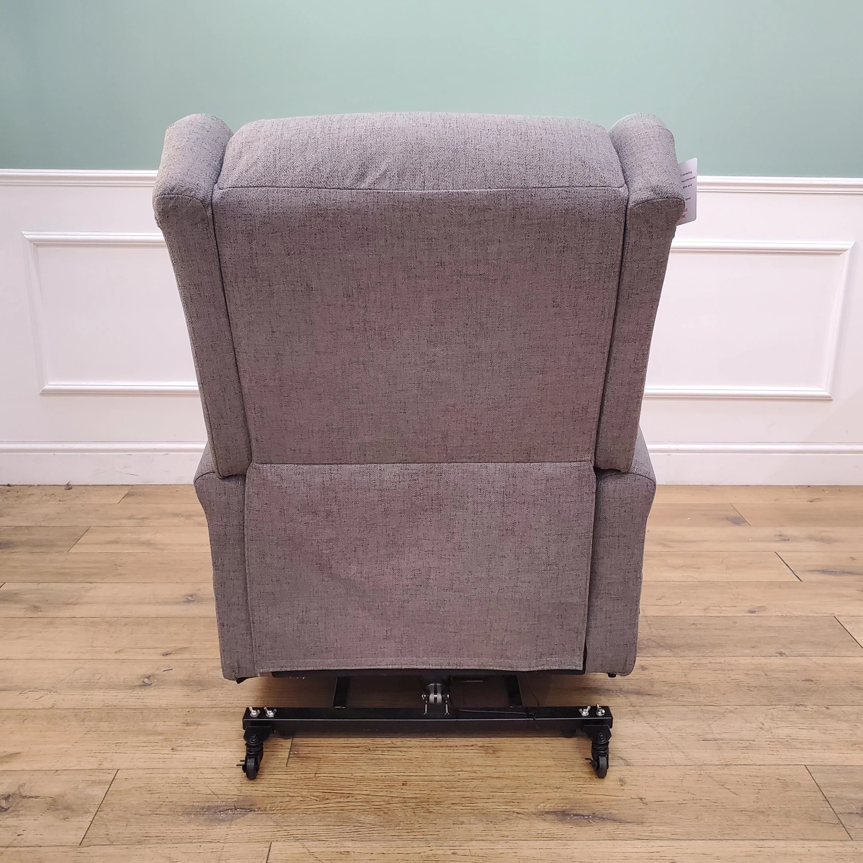CLEARANCE The Thames - Lateral Back Dual Motor Riser Recliner - Graphite CLEARANCE-2710 - Image 7
