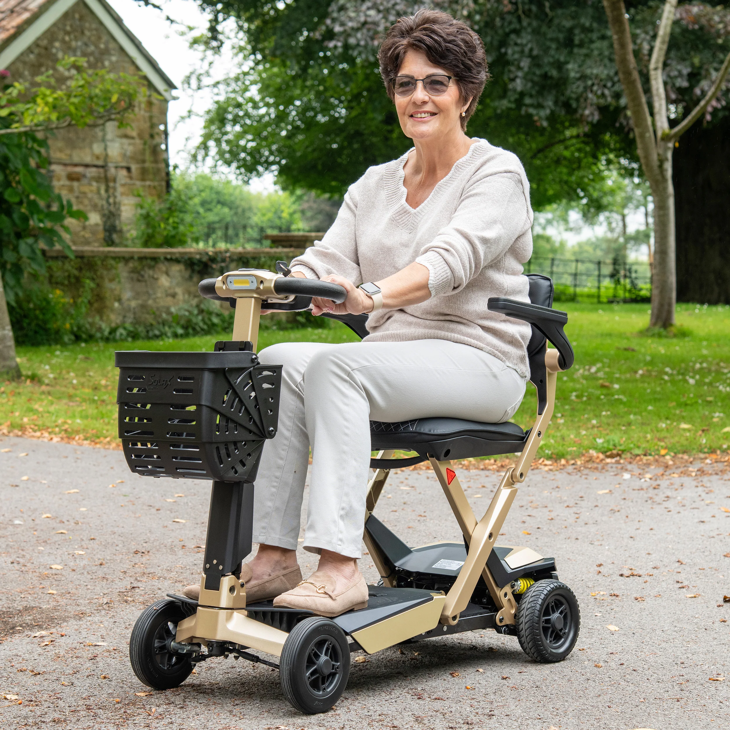 The Autofold Executive - Luxury Auto Folding Airline Friendly Mobility Scooter - Image 5