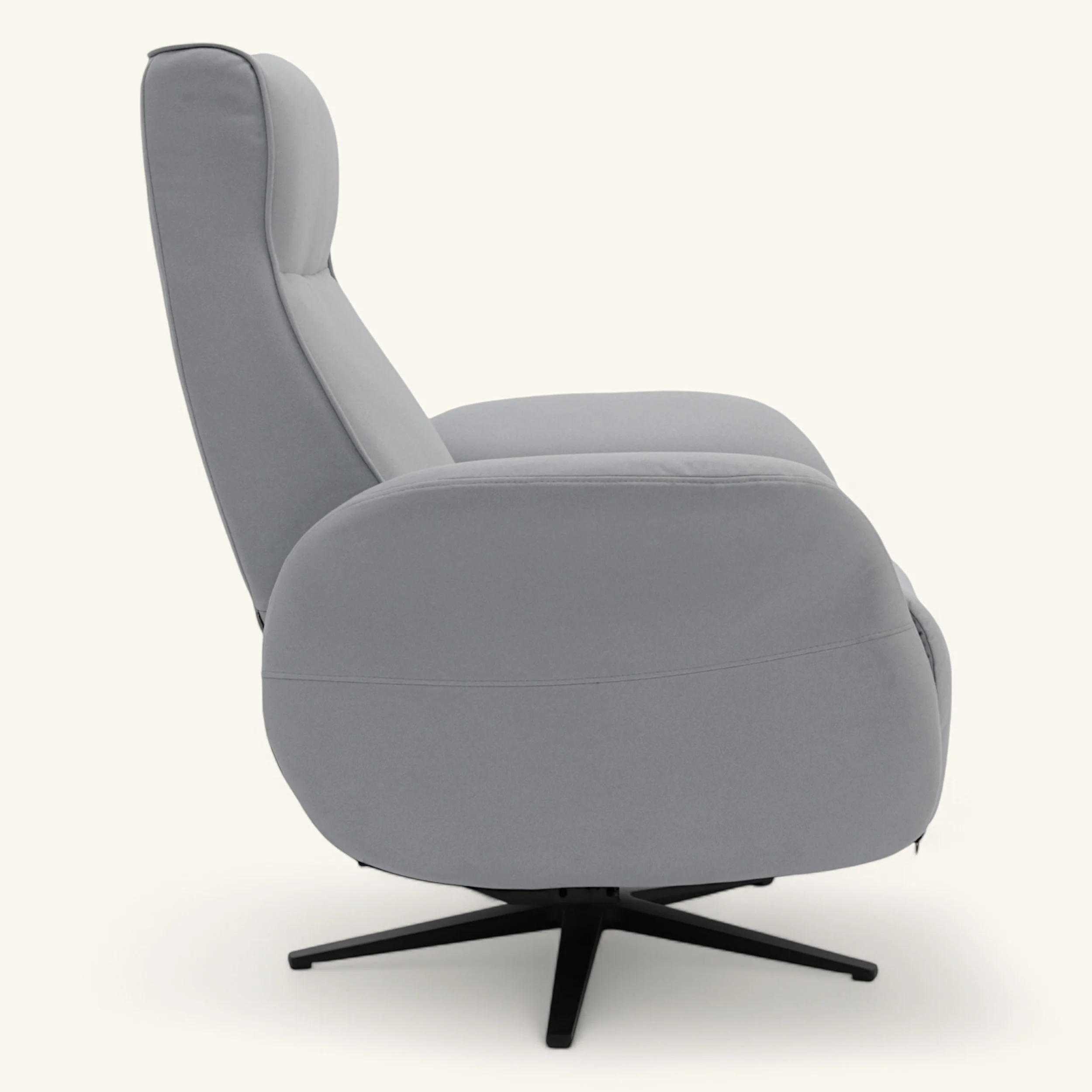The Astral - 360 Swivel Dual Motor Riser Recliner with Heat & Massage - Grey - Image 6