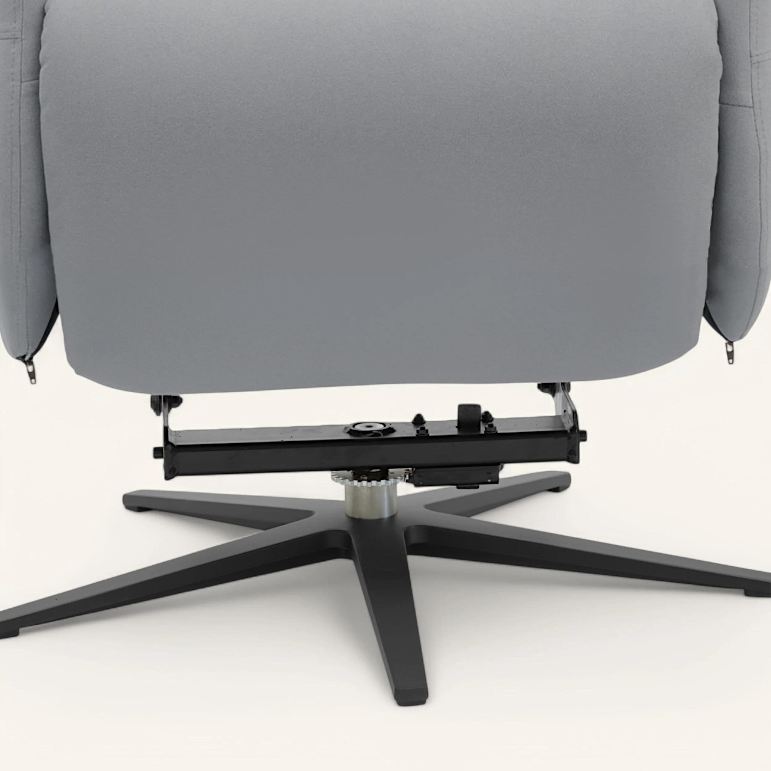 The Astral - 360 Swivel Dual Motor Riser Recliner with Heat & Massage - Grey - Image 8