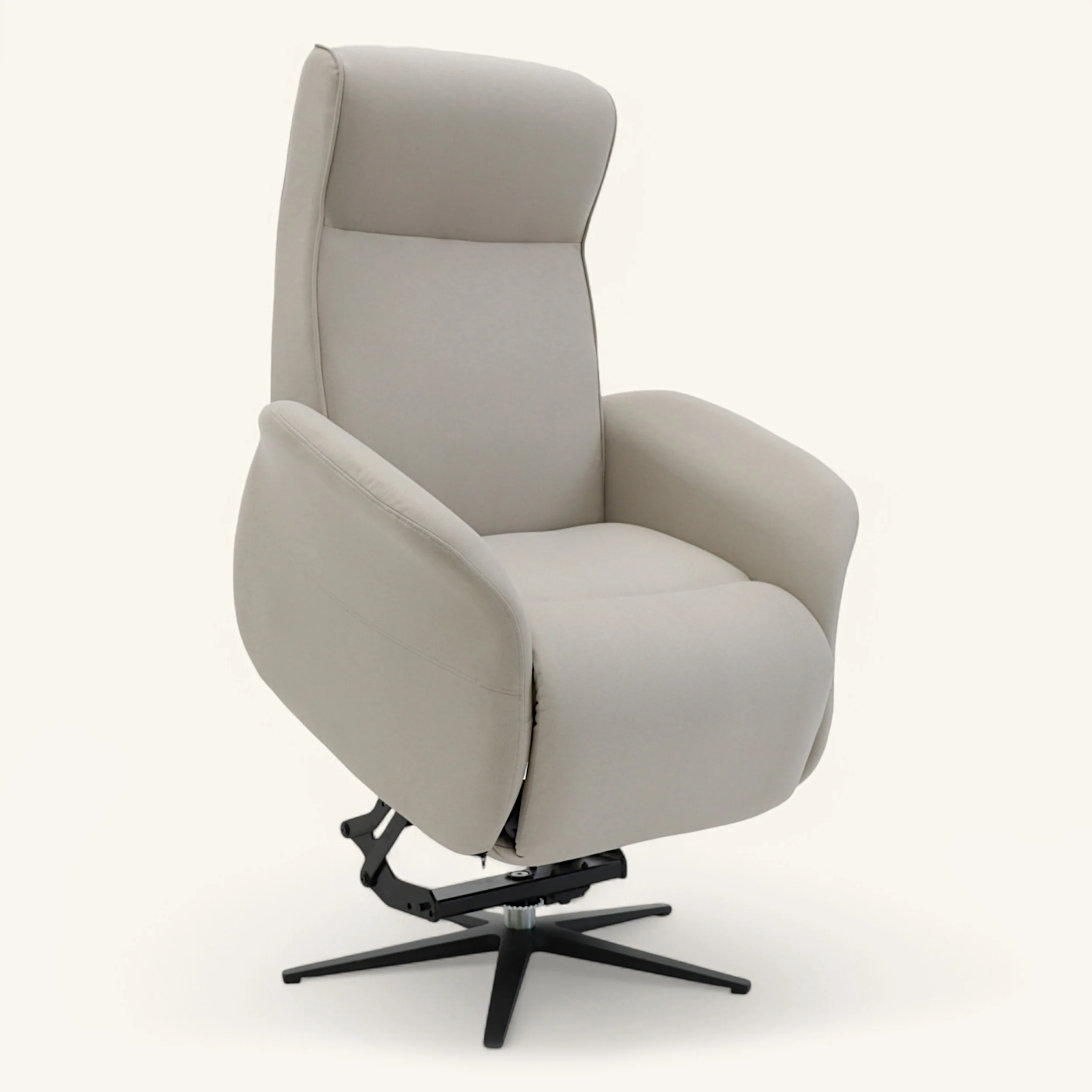 The Astral - 360 Swivel Dual Motor Riser Recliner with Heat & Massage - Stone - Image 3