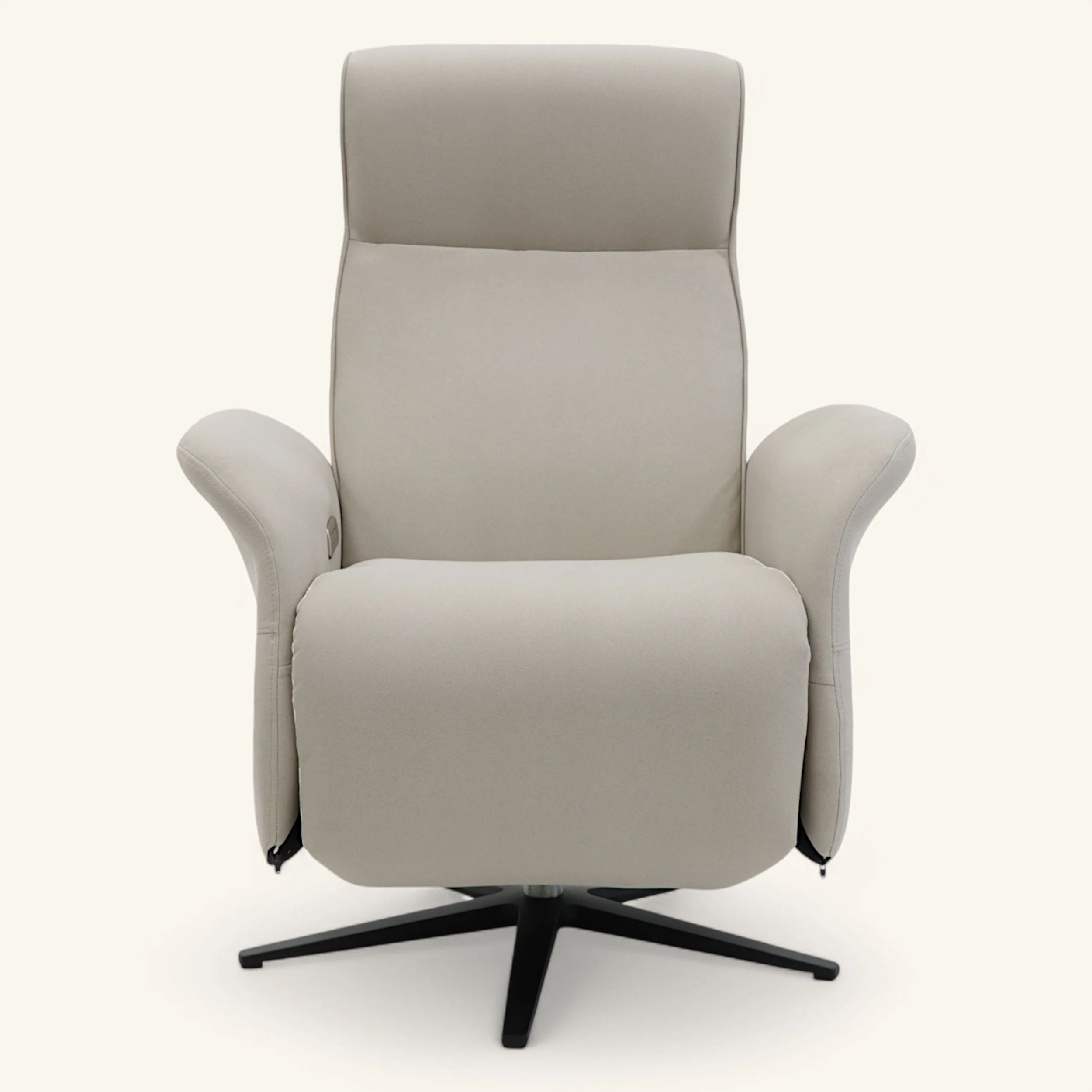 The Astral - 360 Swivel Dual Motor Riser Recliner with Heat & Massage - Stone - Image 5