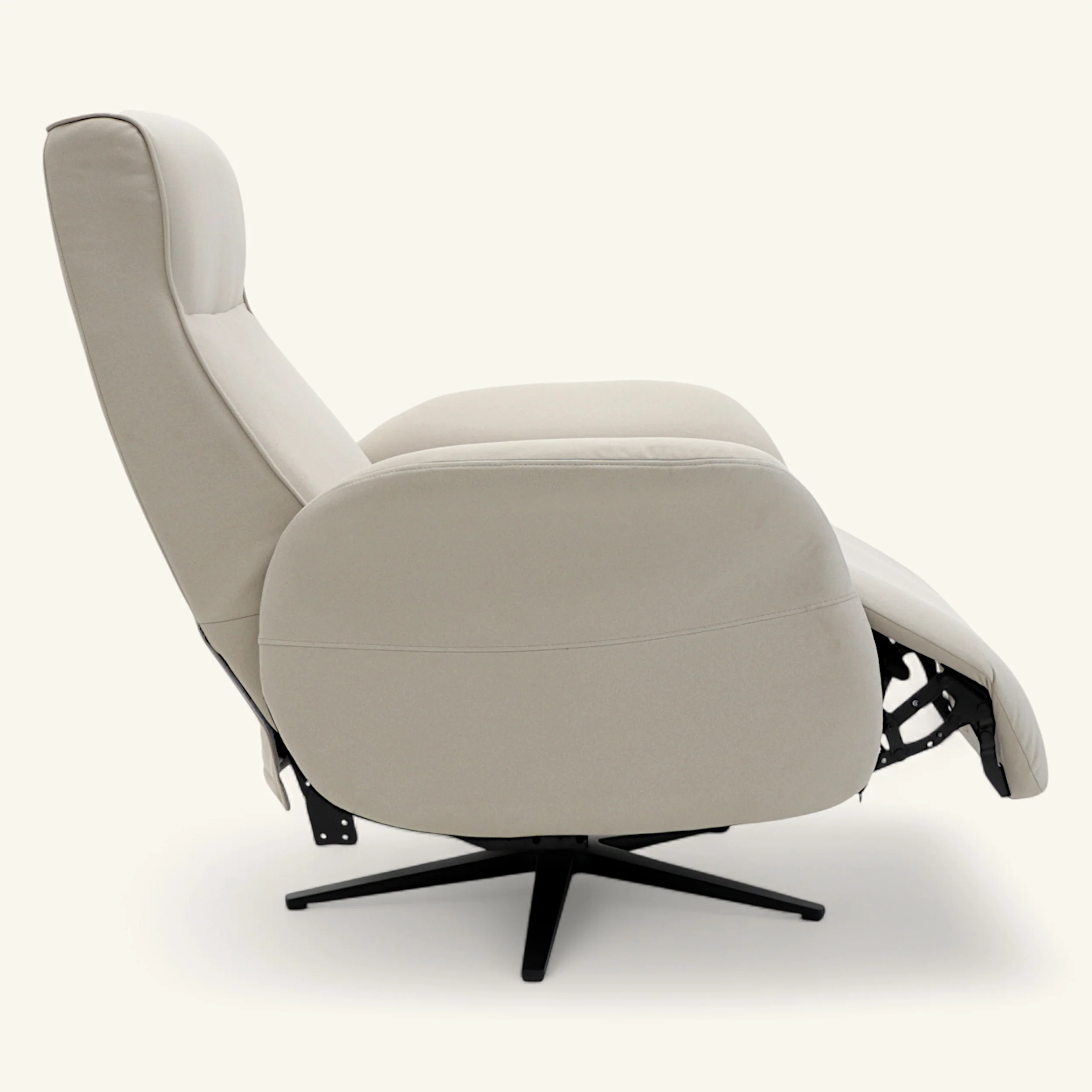 The Astral - 360 Swivel Dual Motor Riser Recliner with Heat & Massage - Stone - Image 7