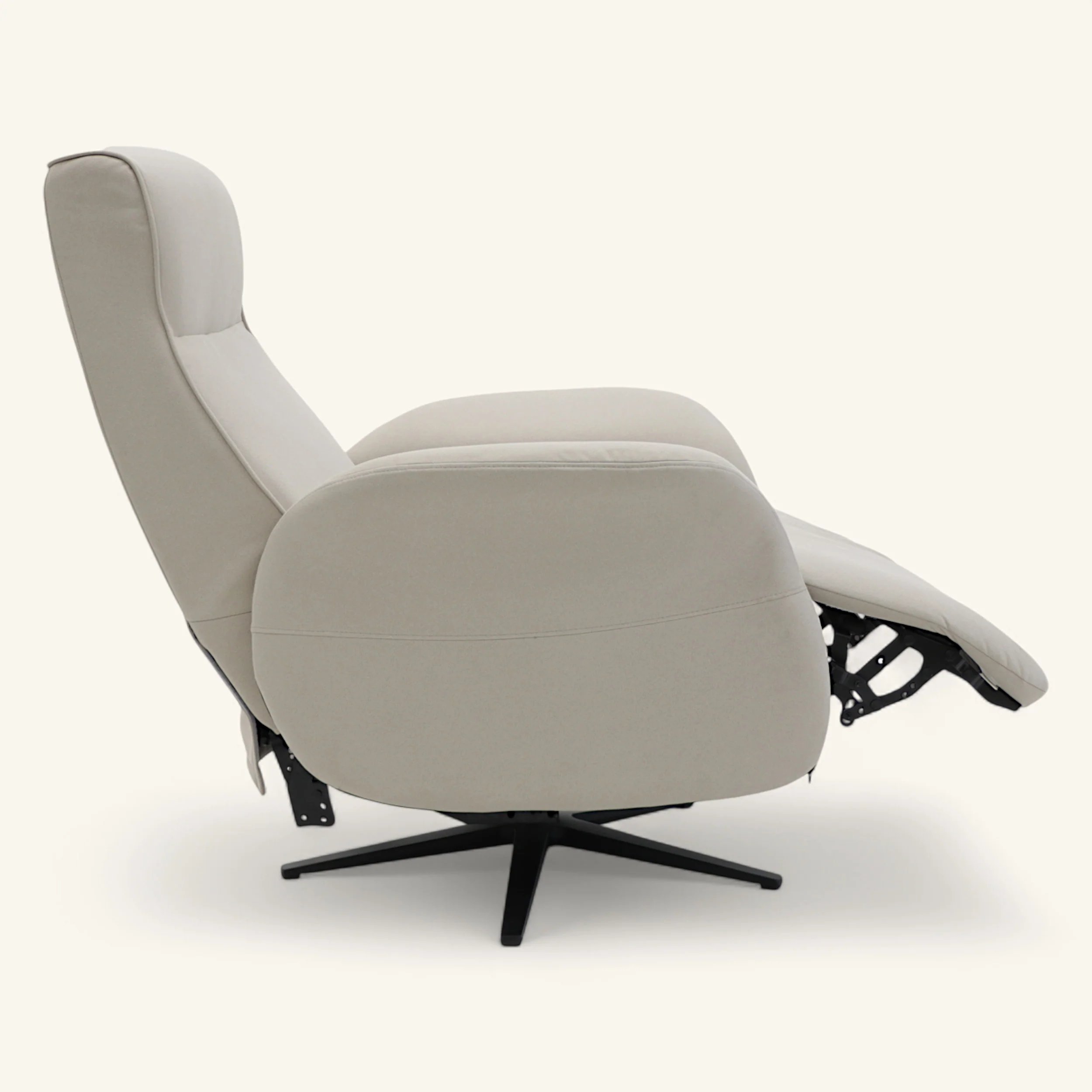 The Astral - 360 Swivel Dual Motor Riser Recliner with Heat & Massage - Stone - Image 8