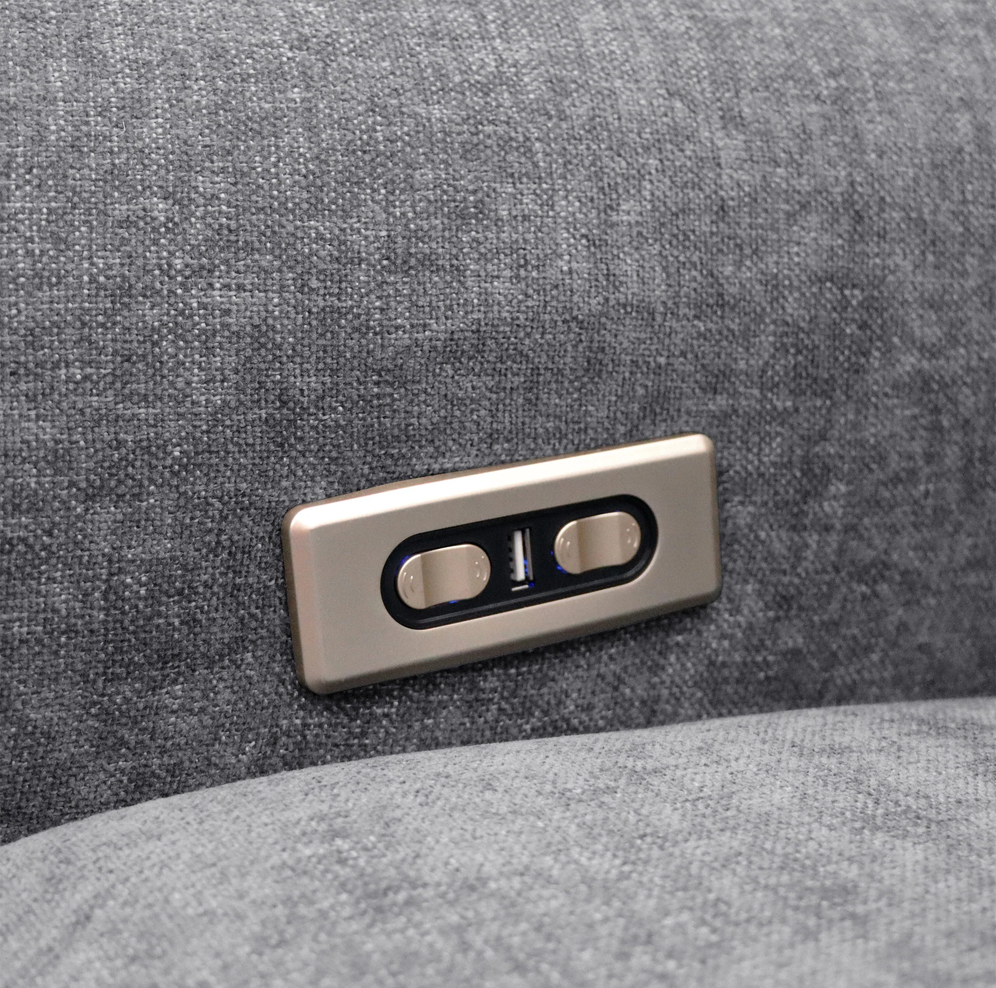 The Astral Essential - 360 Swivel Dual Motor Riser Recliner - Light Grey - Image 7