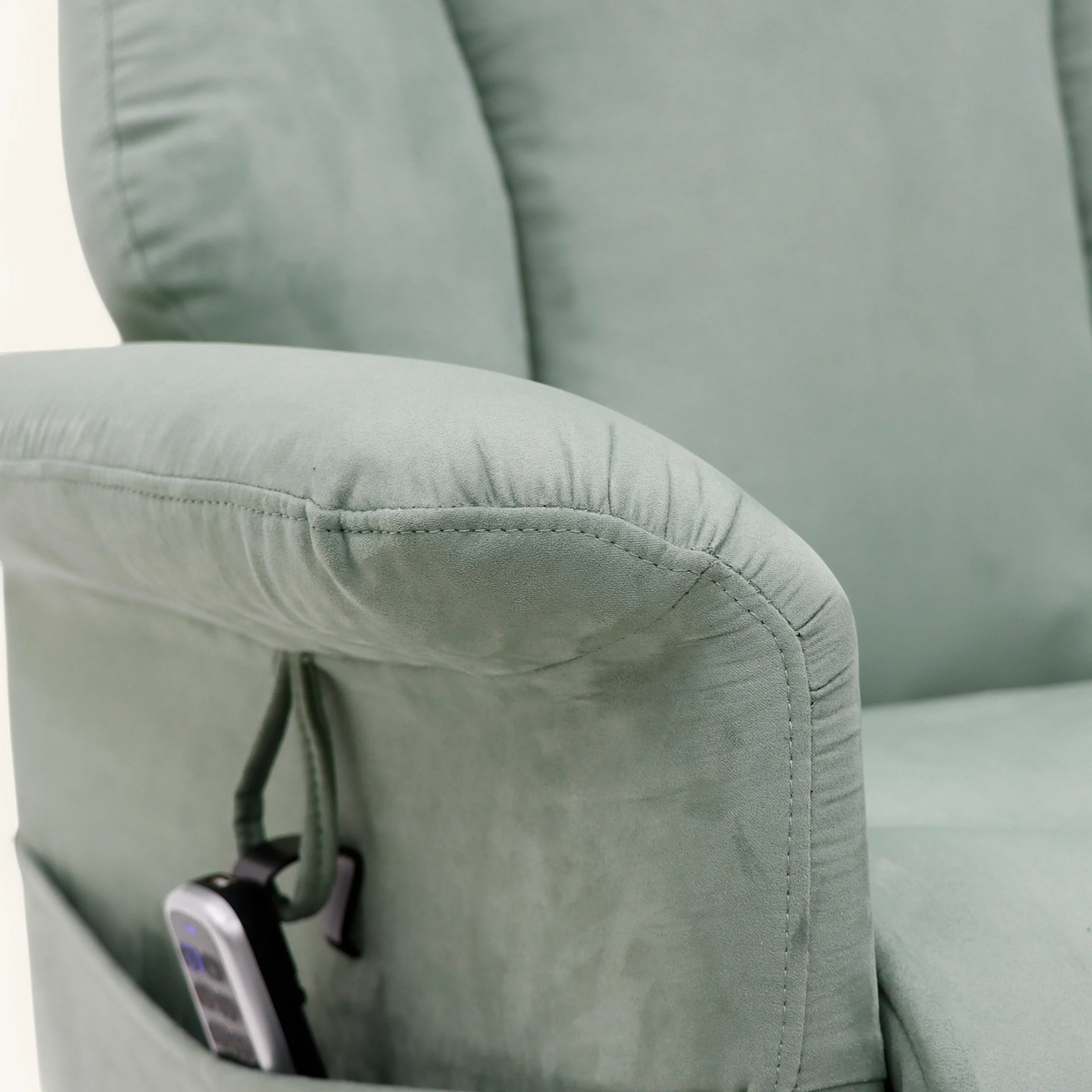 The Astral Lux - Swivel Riser Recliner with Heat & Massage (Sage) - Image 10