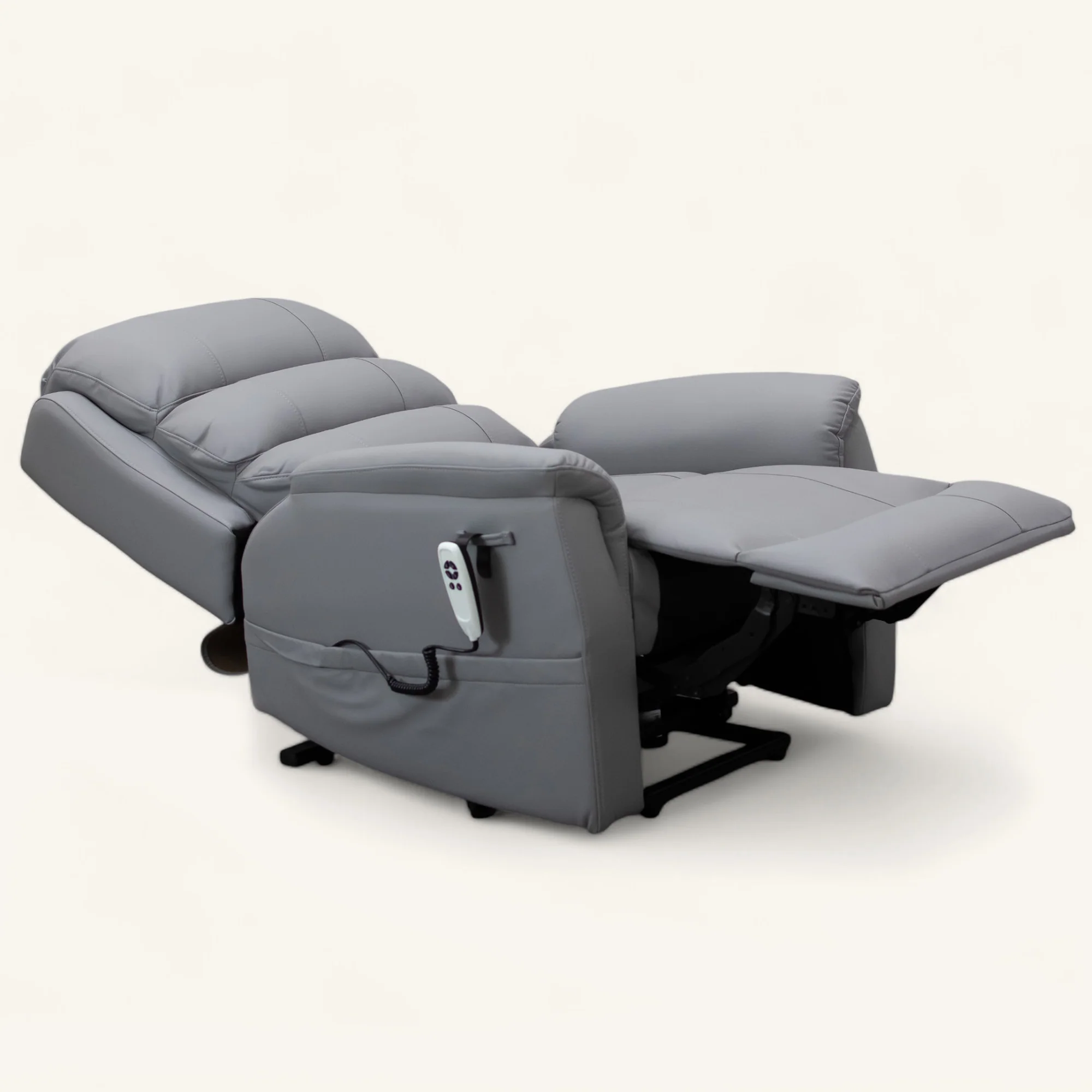The Avon - Dual Motor Riser Recliner - Grey - Image 3