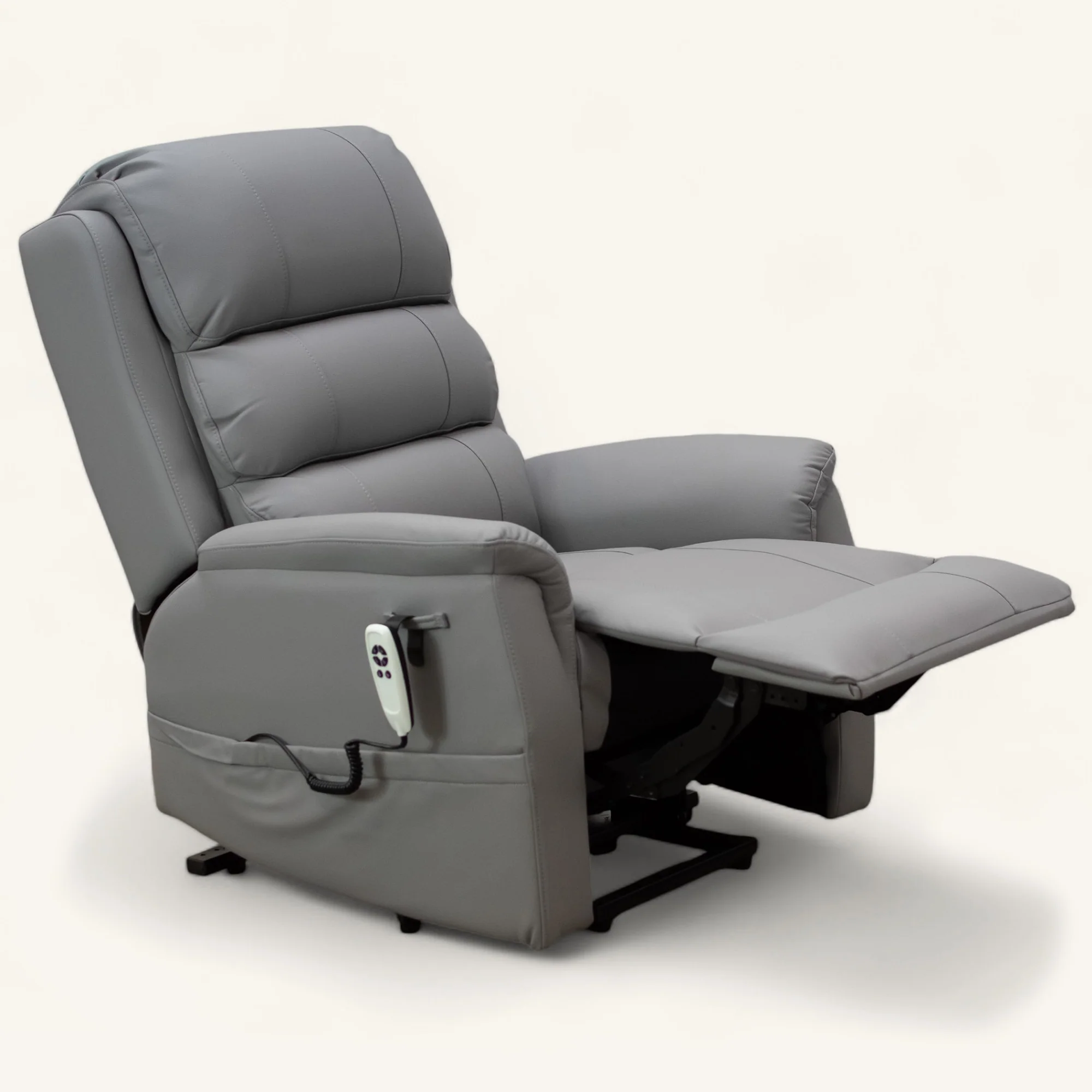 The Avon - Dual Motor Riser Recliner - Grey - Image 5