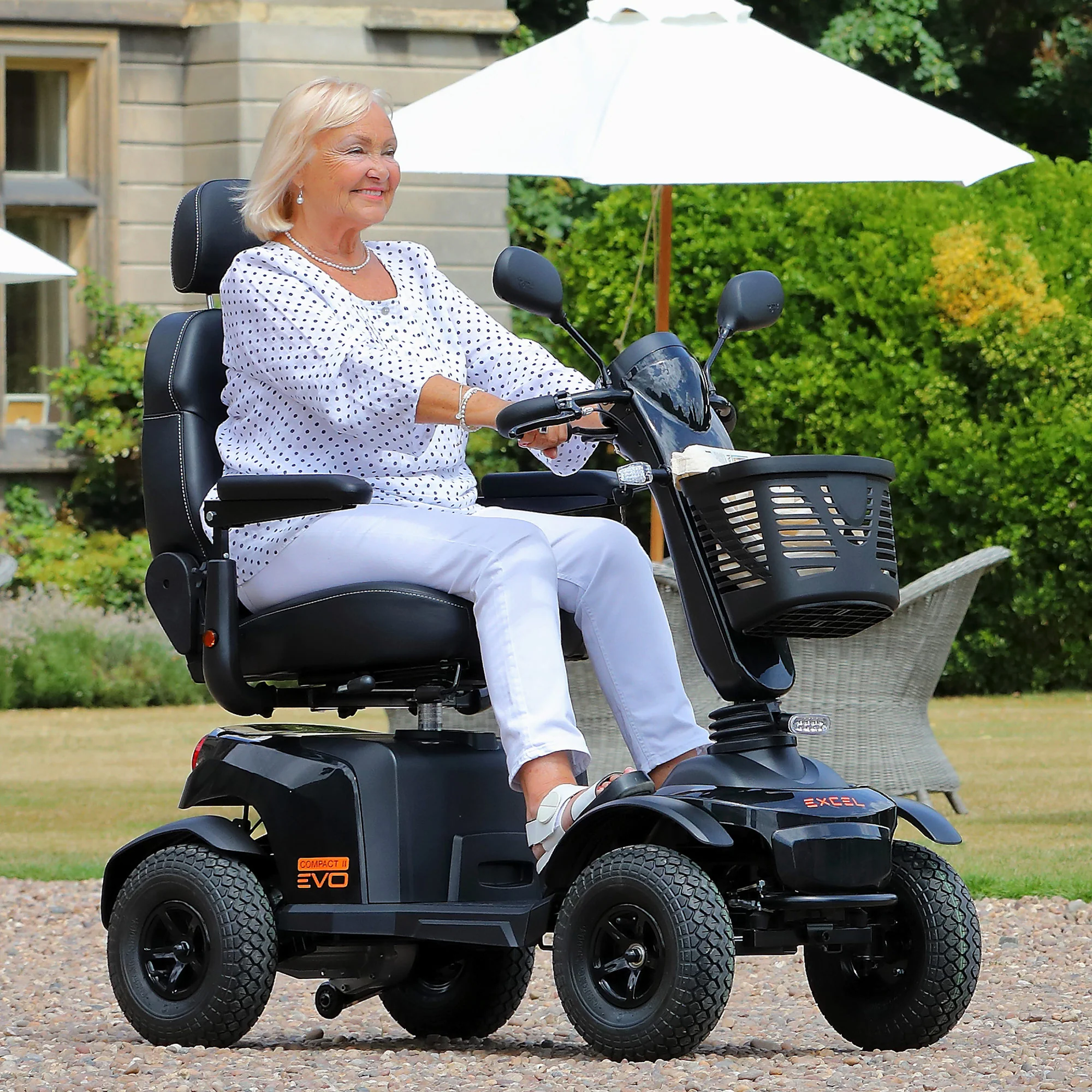 The Galaxy Compact Evo - Excel LifePO4 Modern Road Legal 8mph Scooter - Image 10