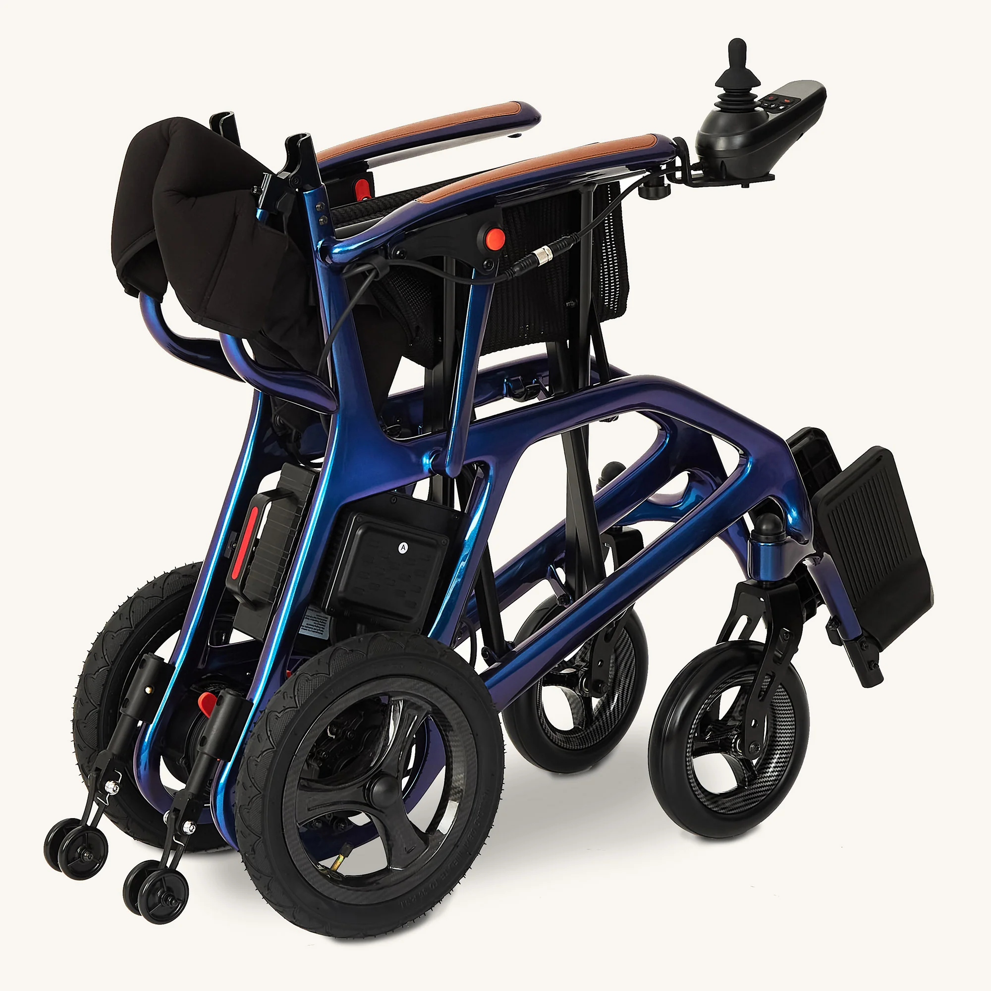 The Halo Carbon Fiber - 12.9kg Airline Friendly Ultra Lightweight Folding Travel Electric Wheelchair - Image 11