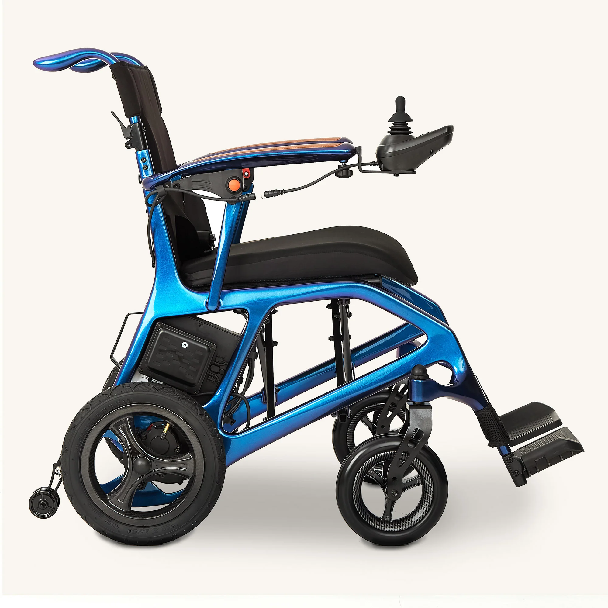 The Halo Carbon Fiber - 12.9kg Airline Friendly Ultra Lightweight Folding Travel Electric Wheelchair - Image 14