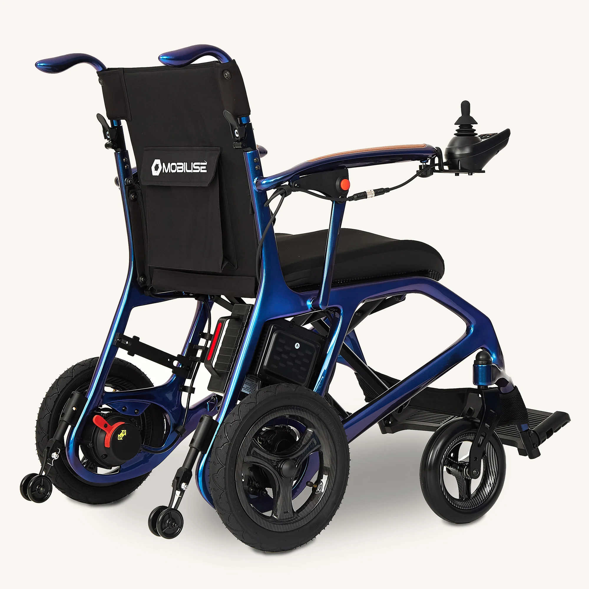 The Halo Carbon Fiber - 12.9kg Airline Friendly Ultra Lightweight Folding Travel Electric Wheelchair - Image 15