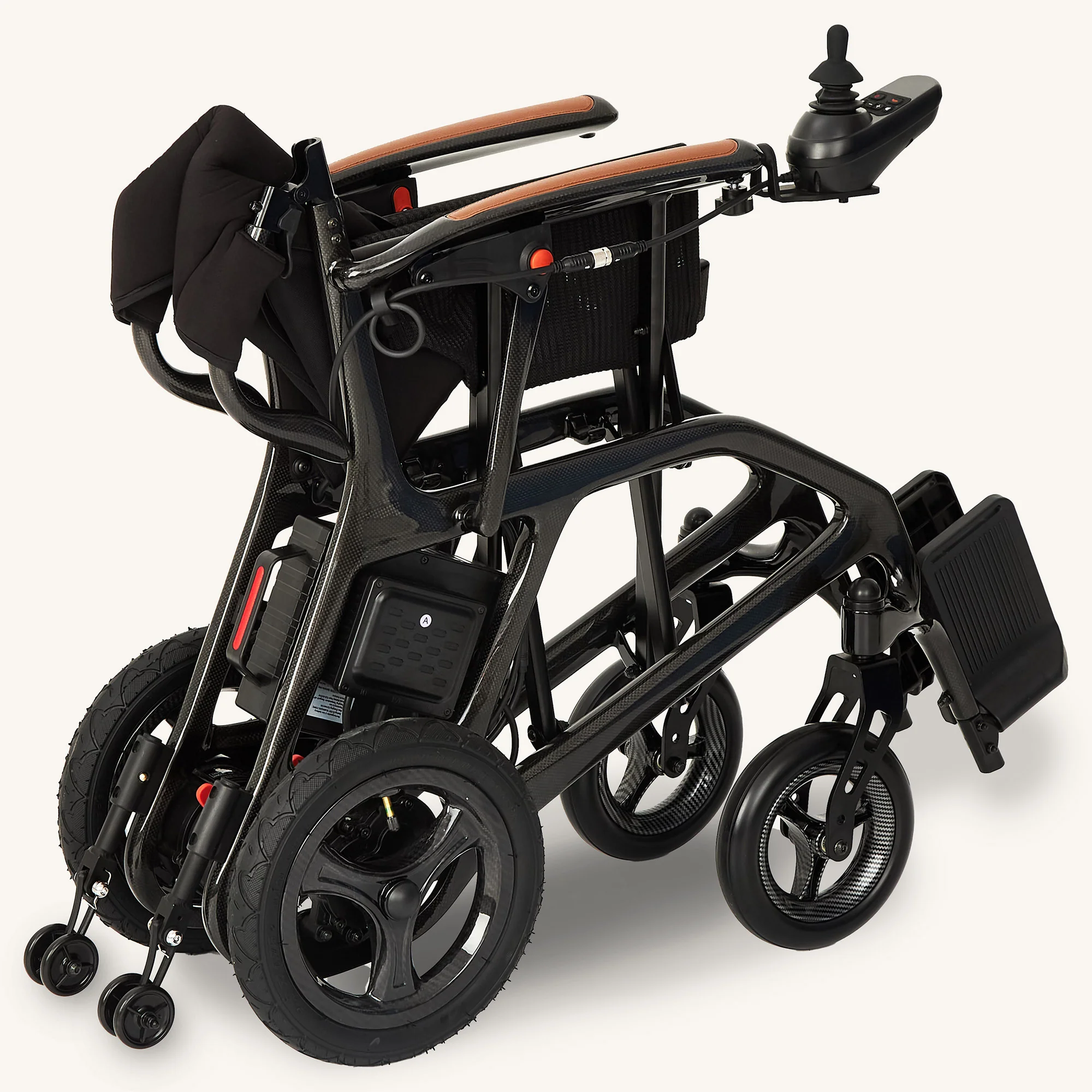 The Halo Carbon Fiber - 12.9kg Airline Friendly Ultra Lightweight Folding Travel Electric Wheelchair - Image 28