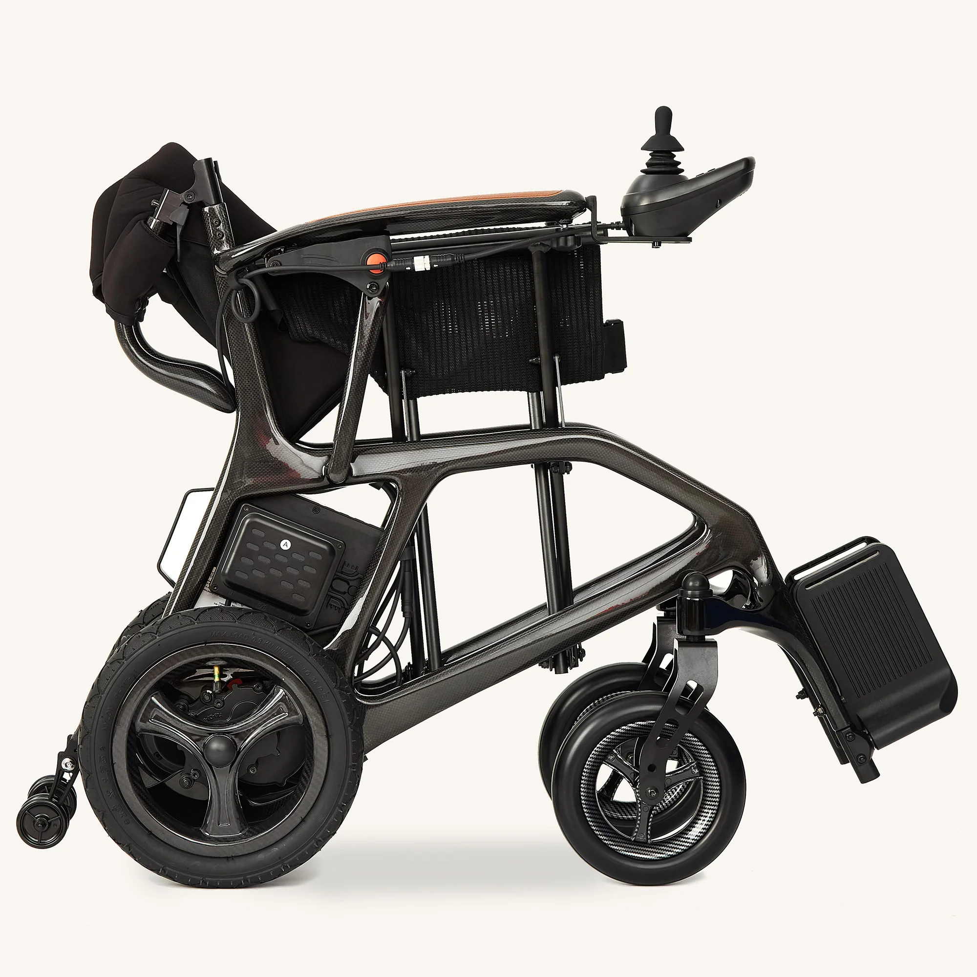 The Halo Carbon Fiber - 12.9kg Airline Friendly Ultra Lightweight Folding Travel Electric Wheelchair - Image 31