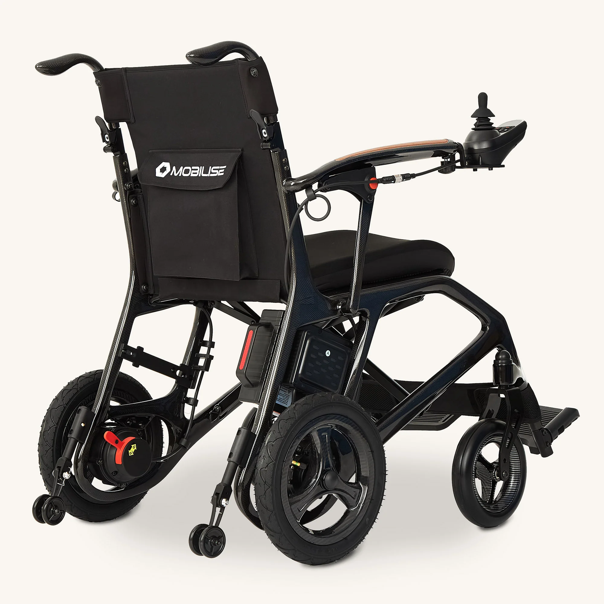 The Halo Carbon Fiber - 12.9kg Airline Friendly Ultra Lightweight Folding Travel Electric Wheelchair - Image 32