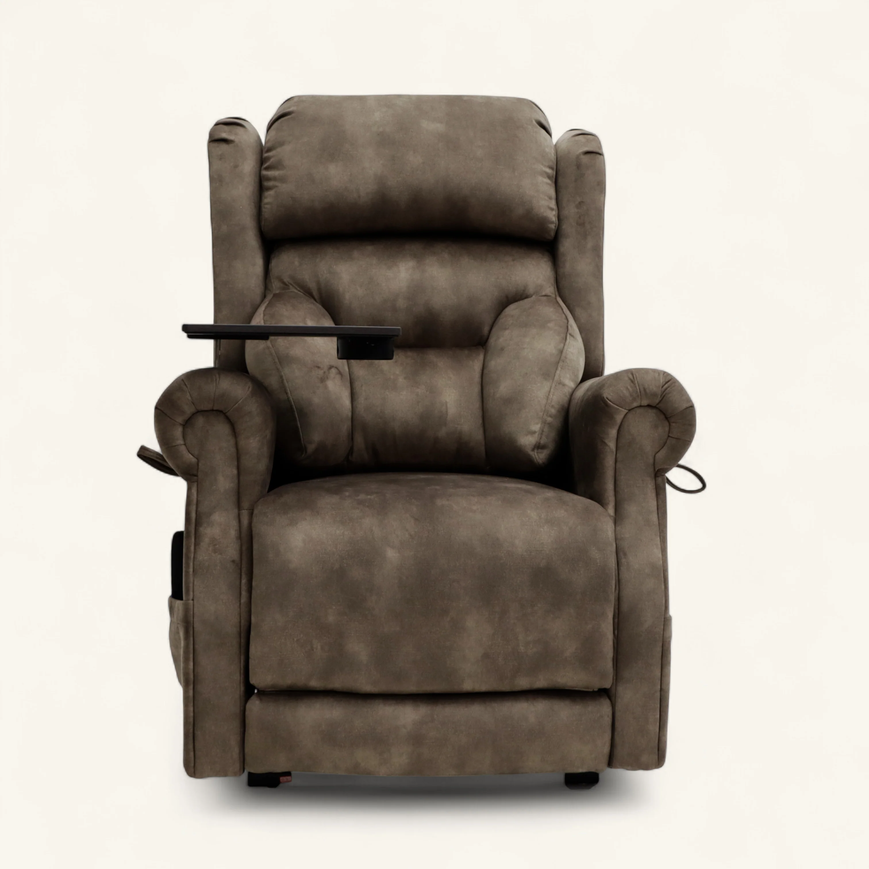 The Highgrove - Luxury 4-Motor Riser Recliner - Palladium Brown - Image 4
