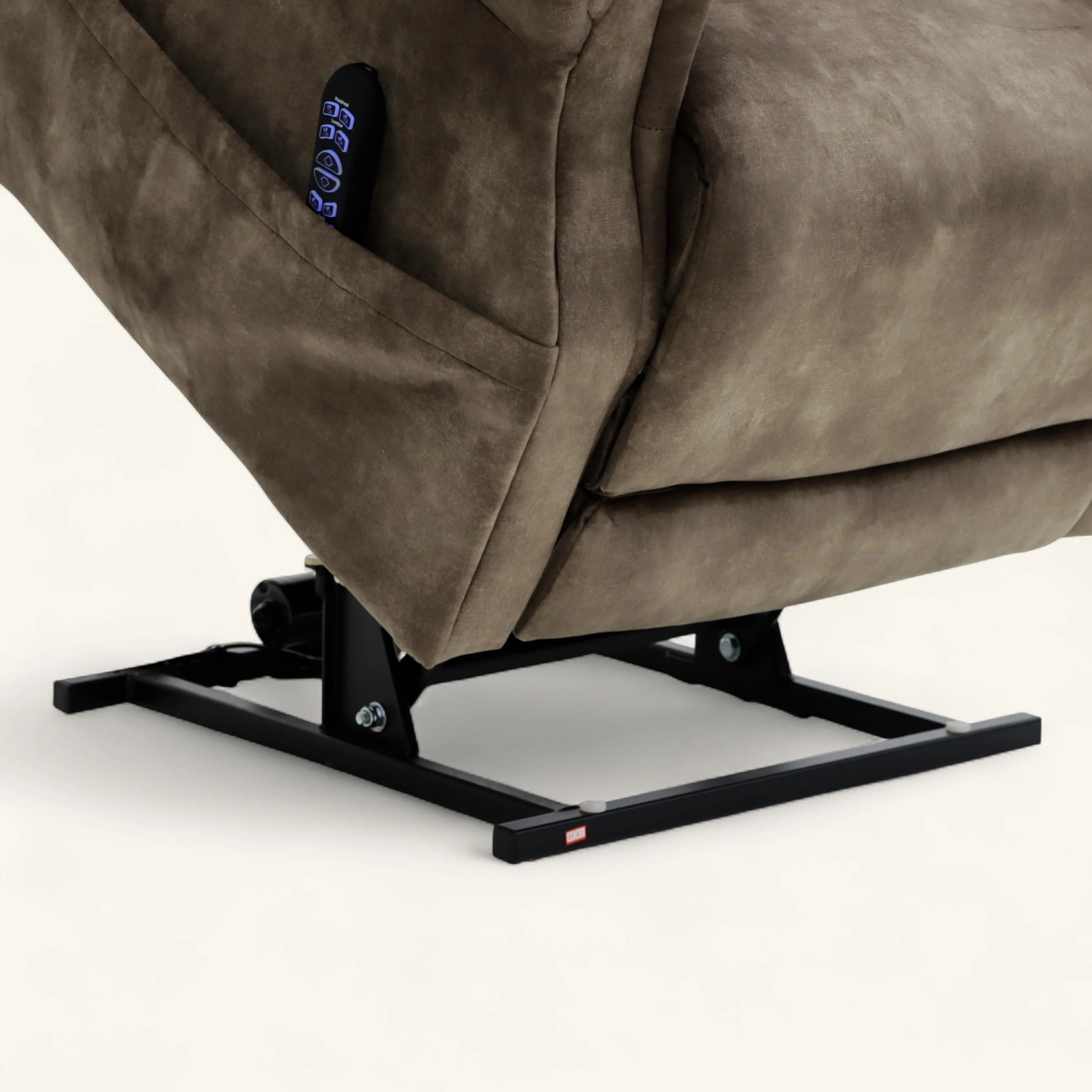 The Highgrove - Luxury 4-Motor Riser Recliner - Palladium Brown - Image 5