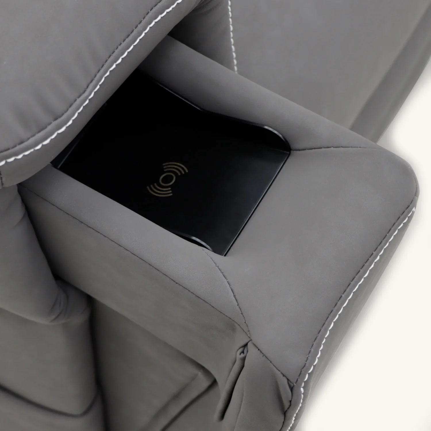 The Ultra Comfort - 5 Motor Riser Recliner & Sleeping Chair - Anthracite - Image 13