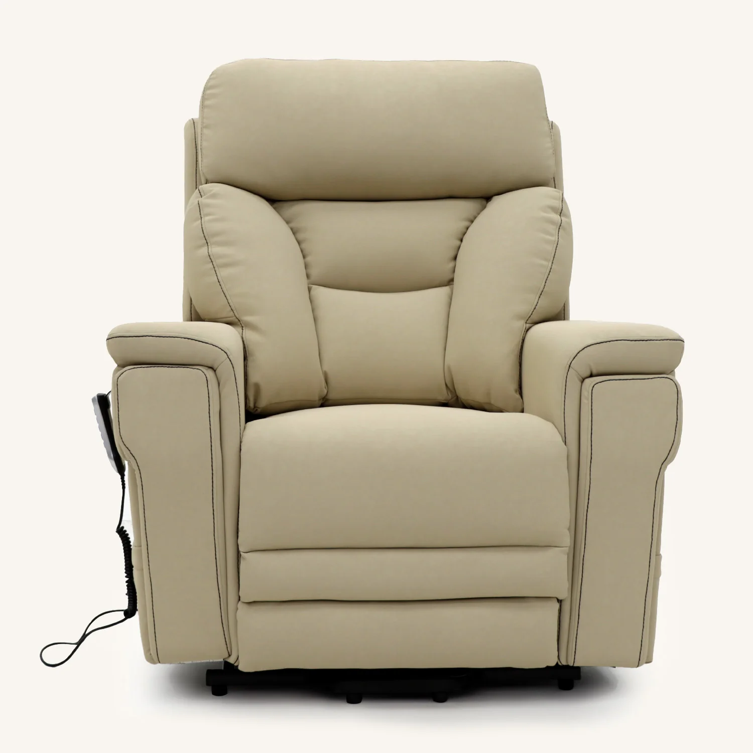 The Ultra Comfort - 5 Motor Riser Recliner & Sleeping Chair - Sand - Image 4