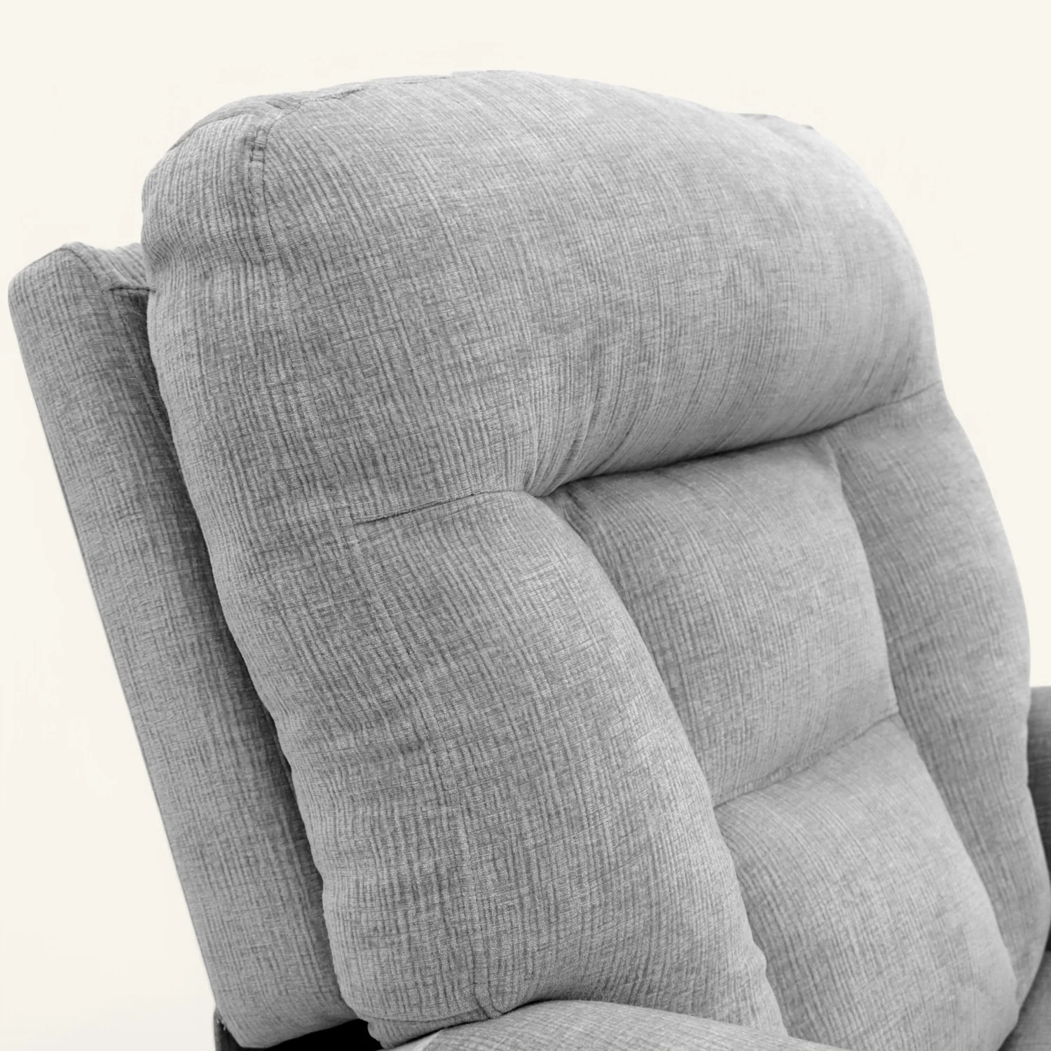 The Wye - Dual Motor Knuckle Arm Riser Recliner Chair - Grey - Image 8