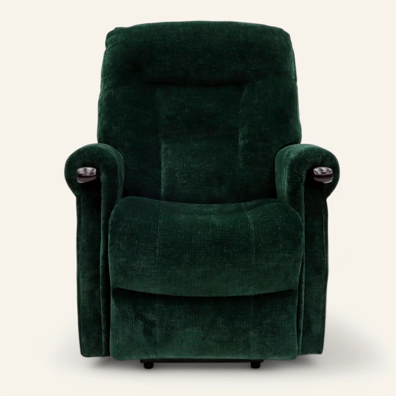 The Wye - Dual Motor Knuckle Arm Riser Recliner Chair - Hunters Green - Image 5