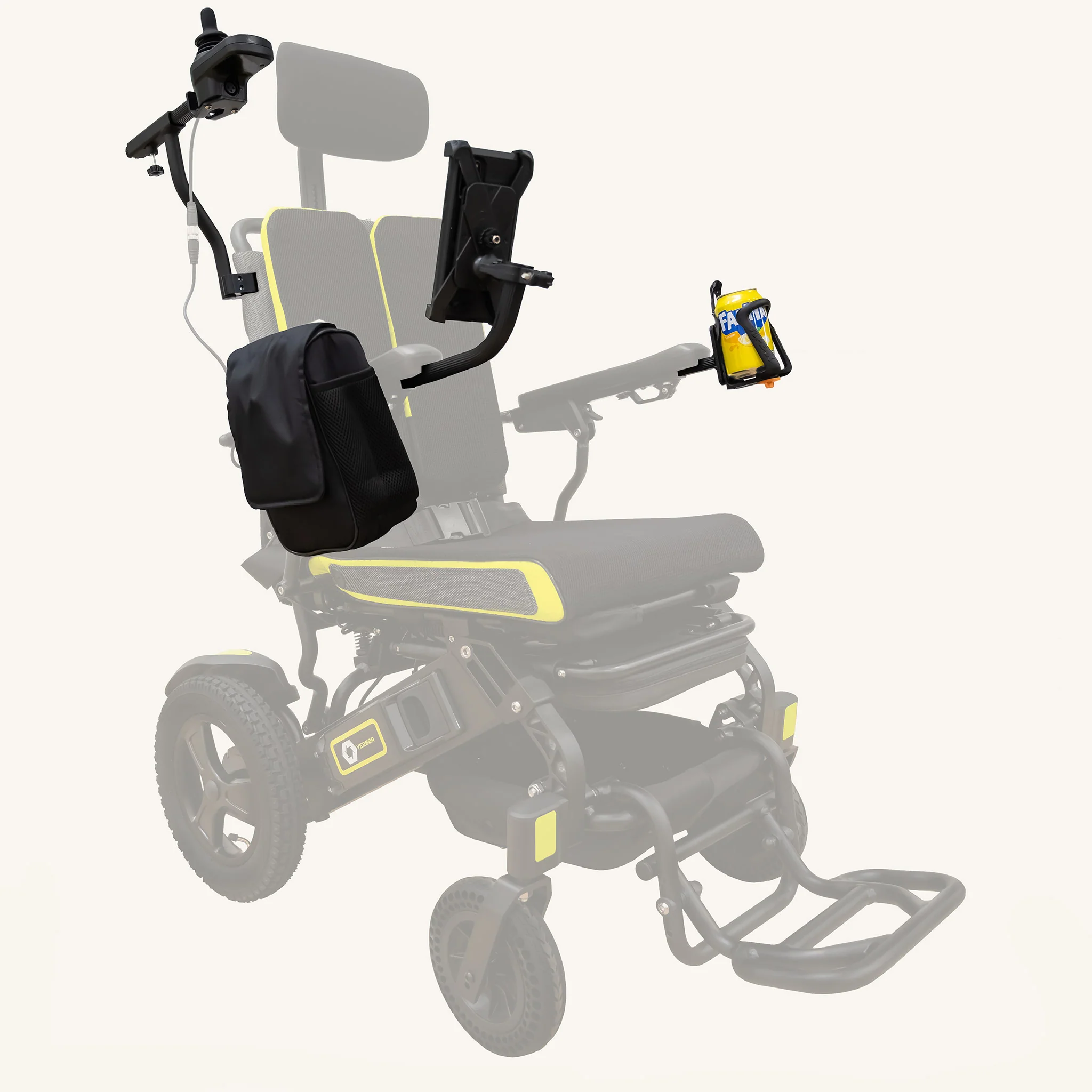 The Ultra Comfort Elite - Reclining, Leg Elevating, Sine-Wave Long-Range Folding Power Wheelchair - Image 10