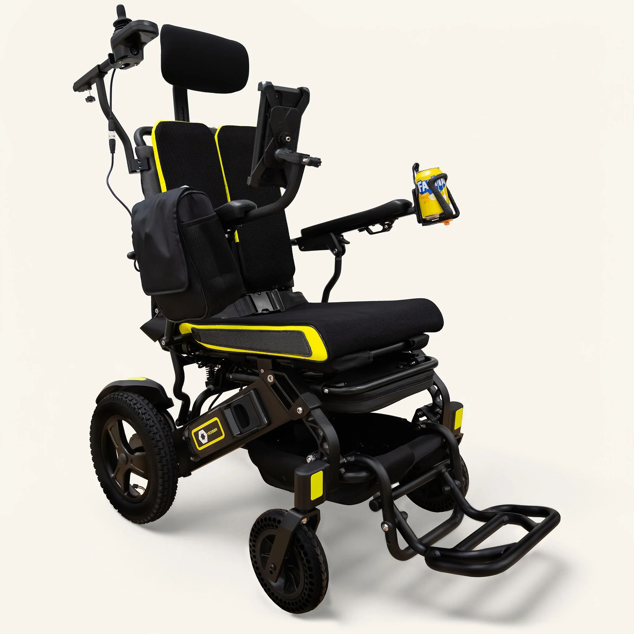 The Ultra Comfort Elite - Reclining, Leg Elevating, Sine-Wave Long-Range Folding Power Wheelchair - Image 9